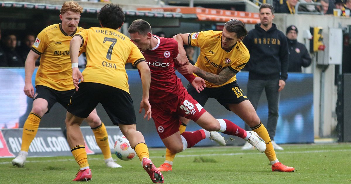 Liveticker: Arminia Bielefeld strauchelt in der ersten Halbzeit gegen Dresden