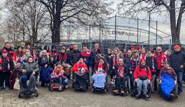 Gemeinsame barrierefreie Auswaertsfahrt Stuttgart | SC Freiburg