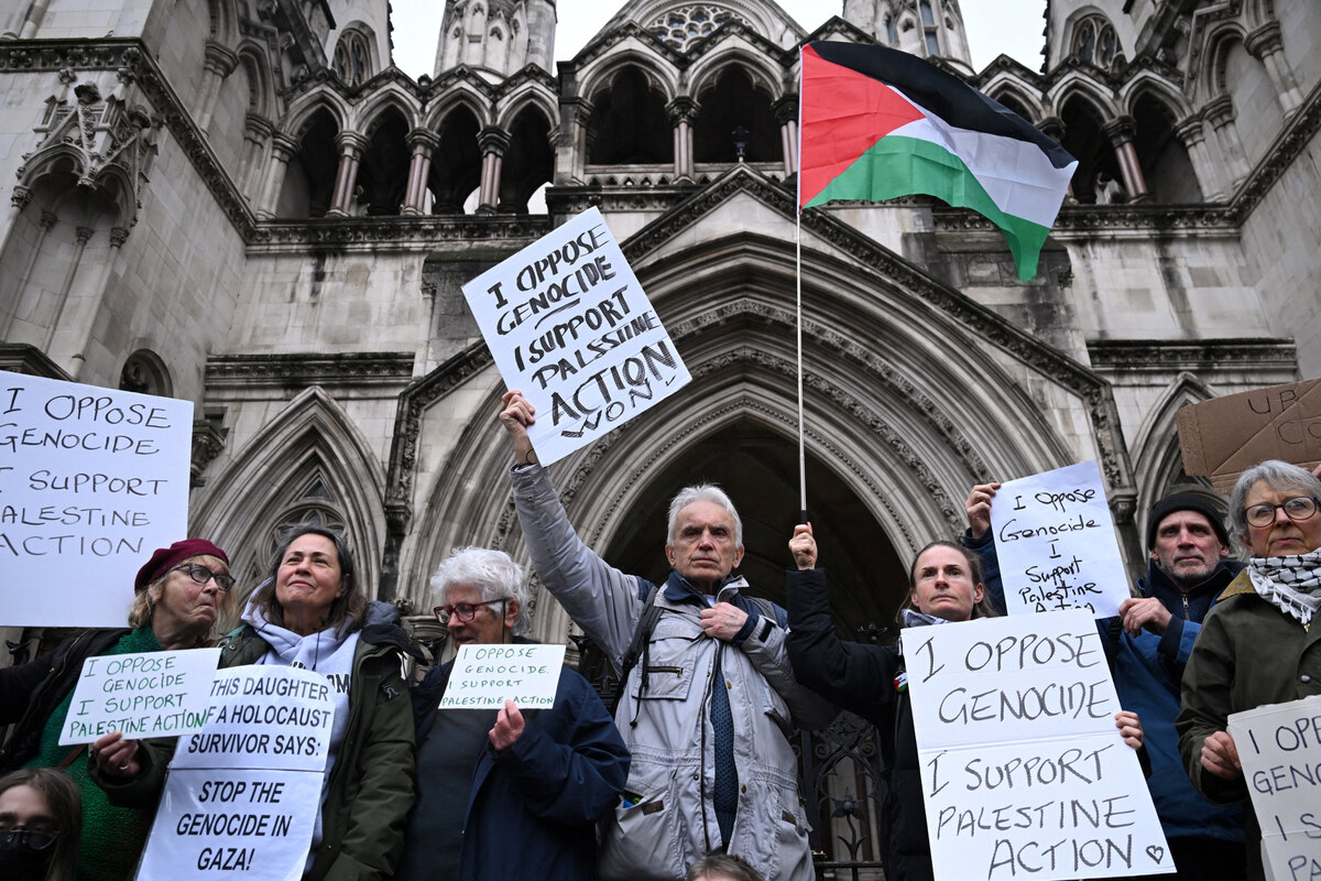 Pro-Palästina-Proteste in Großbritannien: Ein Teilerfolg vor Gericht