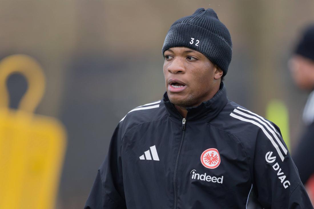 Jessic Ngankam steht in Frankfurt auf der Abschussliste.