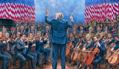 «MAGA Symphony»: Bizarres Trump-Gemälde erntet Spott im Netz