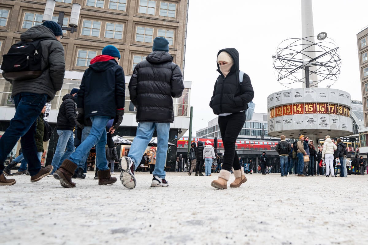 Dauerfrost und Glätte in Berlin und Brandenburg