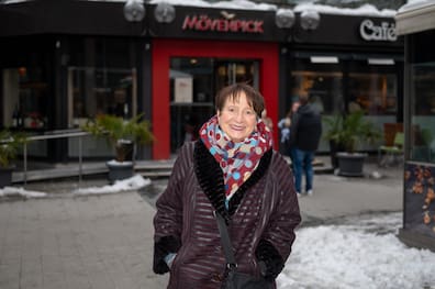 Ihr wird die „Mövenpick“-Gastronomie fehlen: Hildegard Woepke kommt gerne für Frühstück und Kuchen zum Kröpcke.