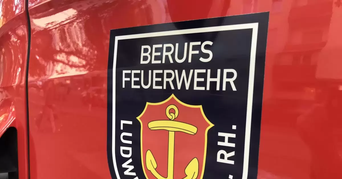 Bewohner retten sich aus brennender Wohnung - Ludwigshafen