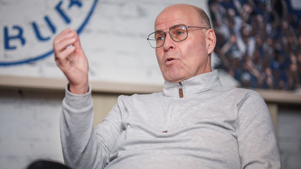 Magdeburg-Präsident Jörg Biastoch mit klaren Worten.