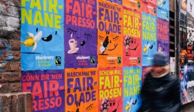 Plakatmotive für den Fairbruary 2026