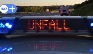 Nur eine Spur Richtung Peine frei