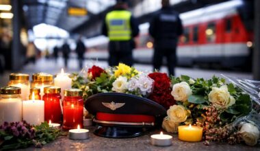 Mannheim: Trauer am Hauptbahnhof nach tödlichem Angriff auf Bahnmitarbeiter