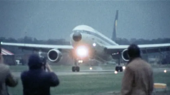 Airbus A300 der Lufthansa 1976
