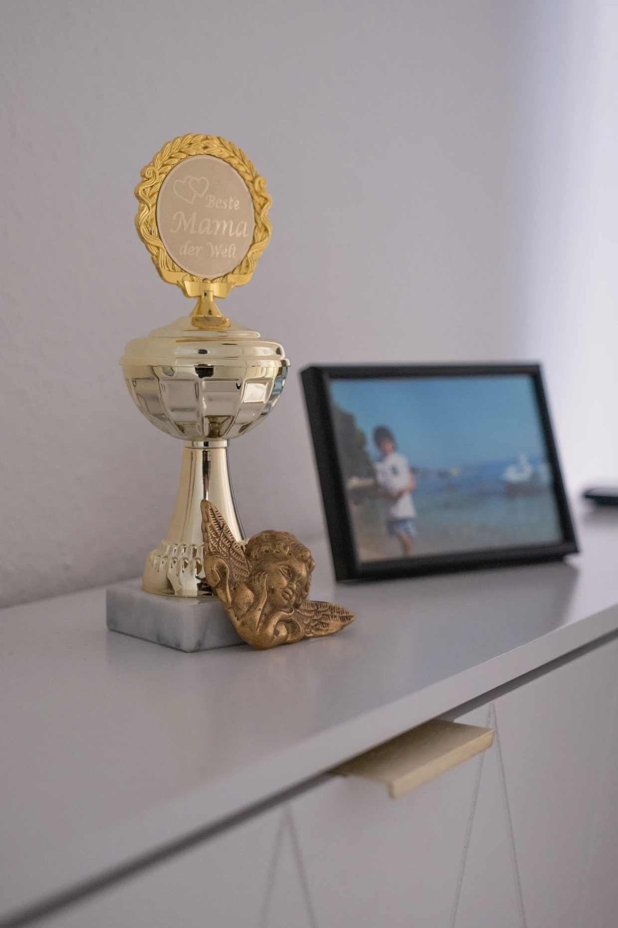 „Beste Mama der Welt“: ein Geschenk von Aysan Rajabis Sohn