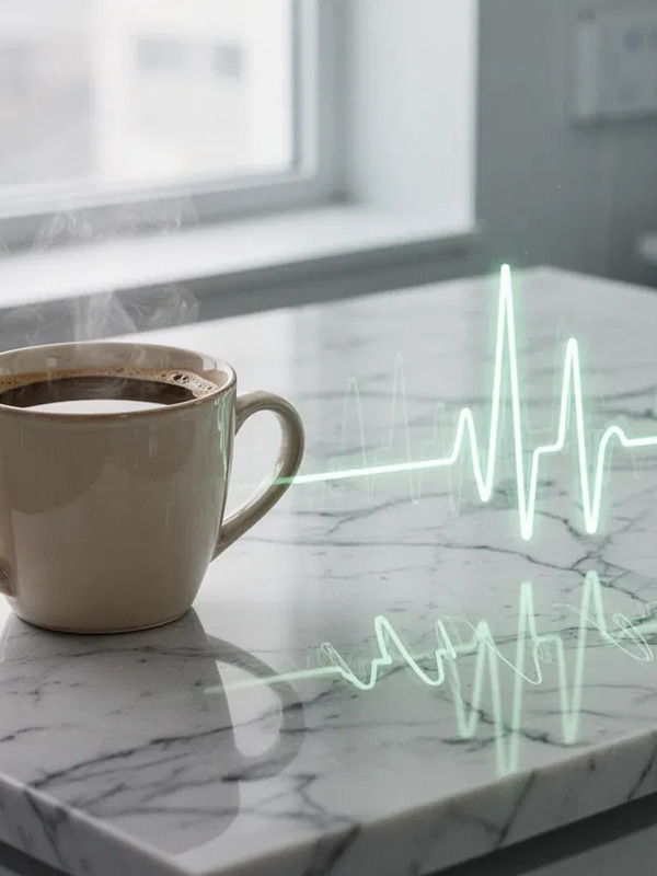 Kaffee schützt vor Rückfall bei Vorhofflimmern