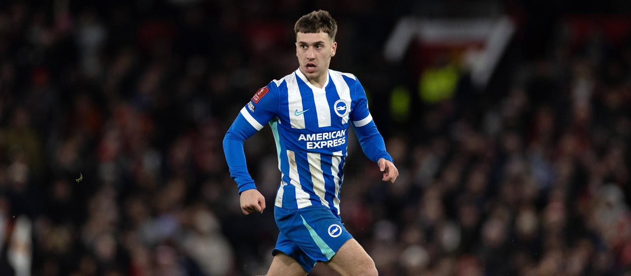 Brajan Gruda während eines Spiels für Brighton & Hove Albion | IMAGO/Visionhaus Brajan Gruda während eines Spiels für Brighton & Hove Albion