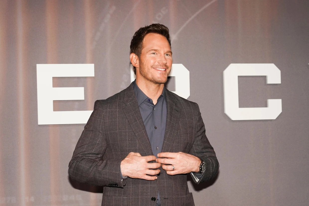 Chris Pratt bei der Premiere des Films „Mercy“ in London