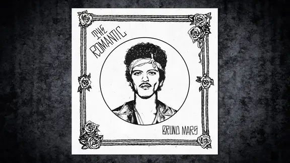 CD-Cover: Bruno Mars - The Romantic | Atlantic CD-Cover: Bruno Mars - The Romantic