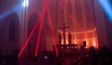 und-Leben.de - Licht, Klang und offene Türen: Lichtshow in St. Joseph Münster