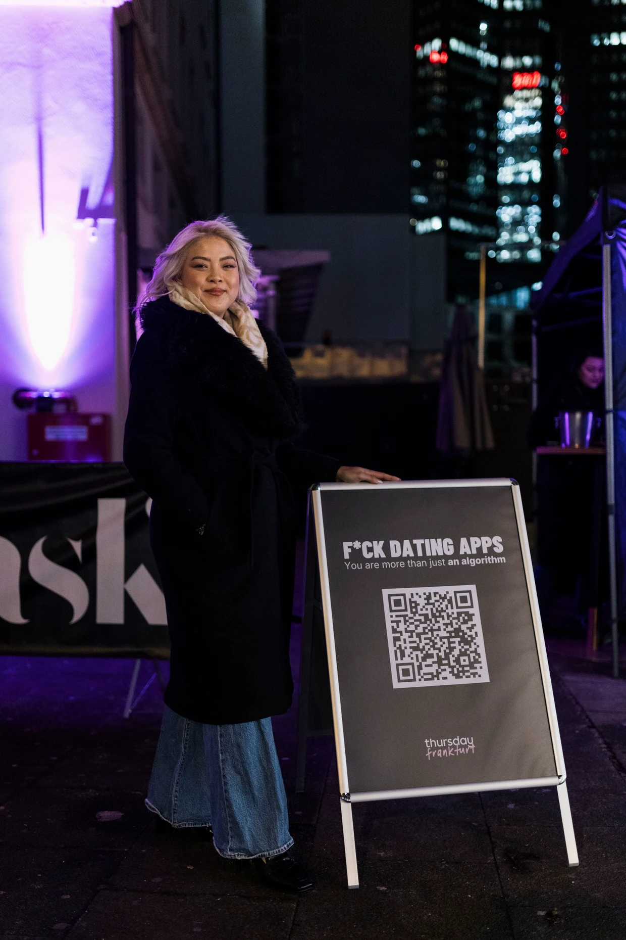 Die Frau, die die Frankfurter Dating-Szene rettet: Mai Nguyen ist die Hauptorganisatorin der Thursday-Events in Frankfurt.