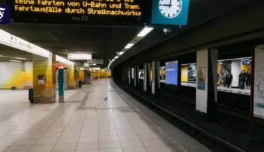 Warnstreik im Nahverkehr trifft Frankfurter Pendler besonders hart