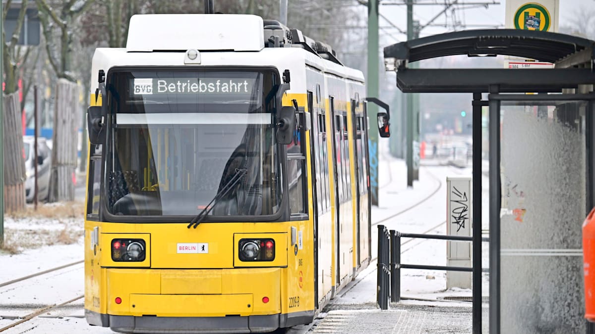 Verdi-Streik: Die Straßenbahnen fahren, aber leer – dit is Berlin