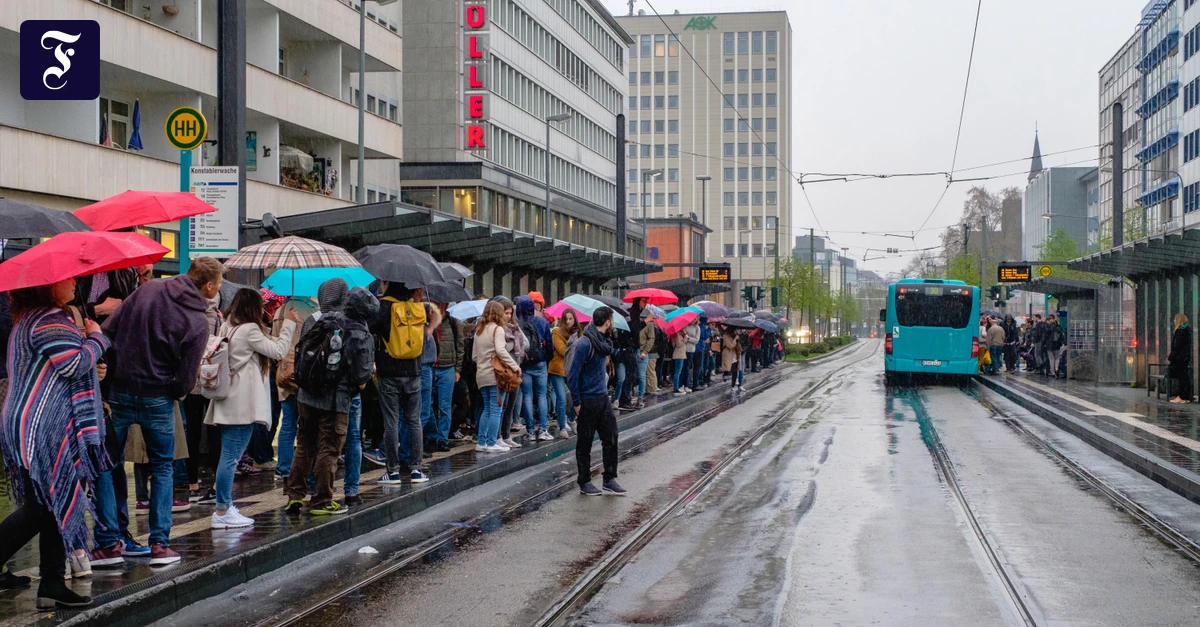 Streik in Frankfurt, Wiesbaden, Mainz: Welche Busse und Bahnen fahren?
