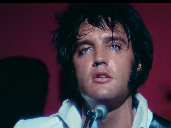 Elvis Presley in Baz Luhrmanns Dokumentarfilm "EPiC: Elvis Presley in Concert".  Copyright: 2025 Sony Music Entertainment.