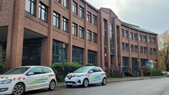 Die Geschäftsstelle der Stadtwerke Flensburg