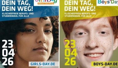 Girls'Day und Boys'Day 2026: Dein Tag, dein Weg! / Impulse für die Fachkräfte von morgen