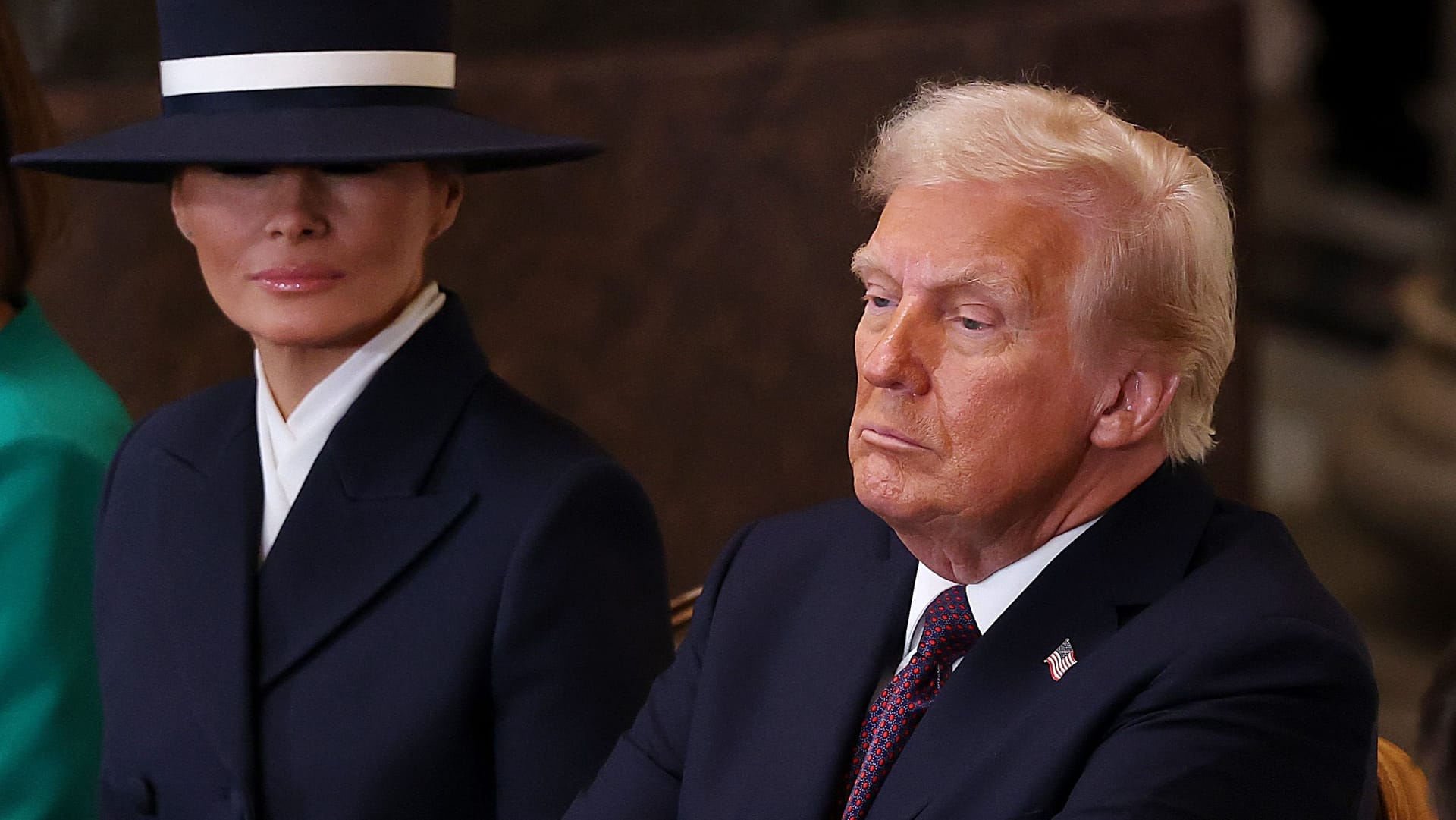 Melania und Donald Trump am Tag der Amtseinführung. Melania und Donald Trump am Tag der Amtseinführung.