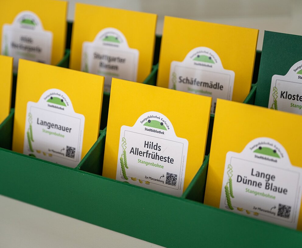 Pflanzenfreunde aufgepasst: Die Karlsruher Saatgutbibliothek öffnet wieder