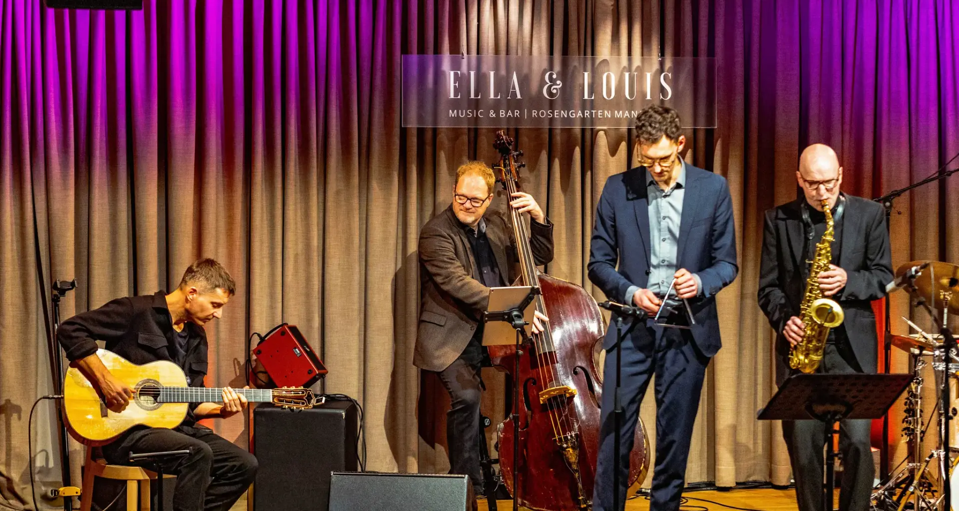 Olaf Schönborn Dauergast: Olaf Schönborn im Jazzclub „Ella & Louis“