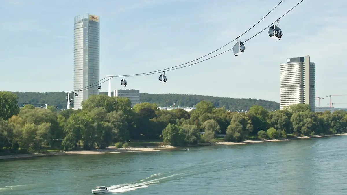 Seilbahn über Bonn – Millionenprojekt soll Verkehr entlasten