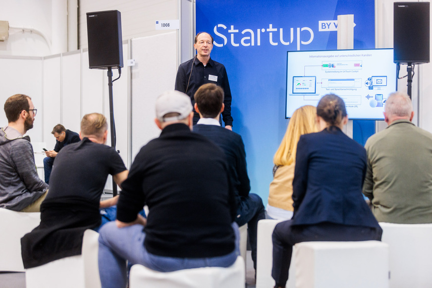 Startup@SHK+E ESSEN in Halle 1.