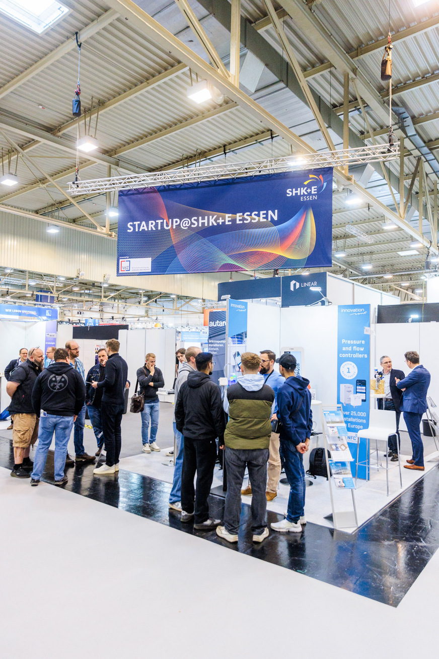Startup@SHK+E ESSEN in Halle 1.