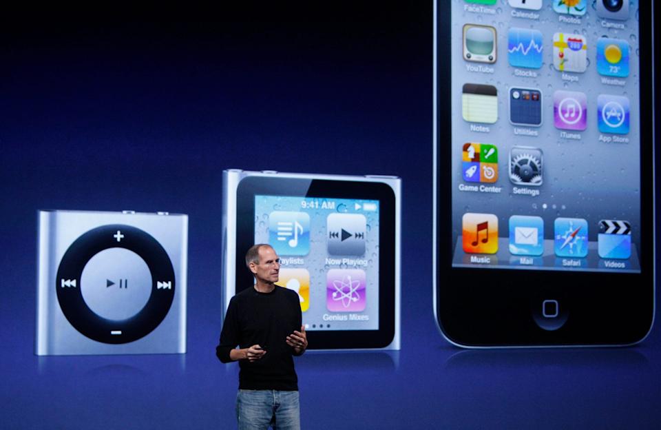 Zwei frühere Apple-Manager geben Einblick in die Ära von Steve Jobs. - Copyright: Paul Chinn/The San Francisco Chronicle via Getty Images