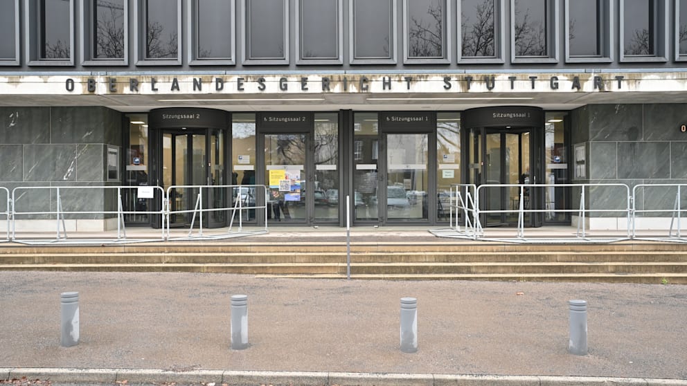 Der Prozess findet im Hochsicherheitsgebäude des Oberlandesgerichts in Stuttgart-Stammheim statt