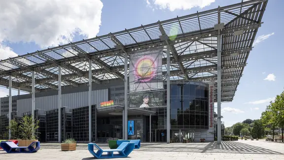 Außenansicht des Kunstmuseums Wolfsburg