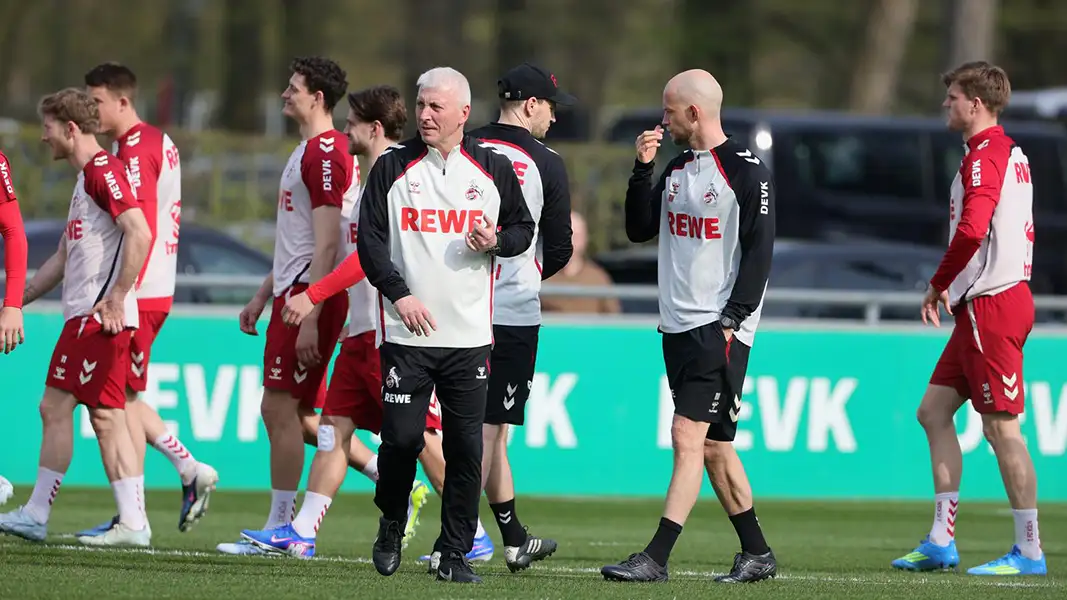 René Wagner und sein neuer Assistent Armin Reutershahn. (Foto: Bucco)