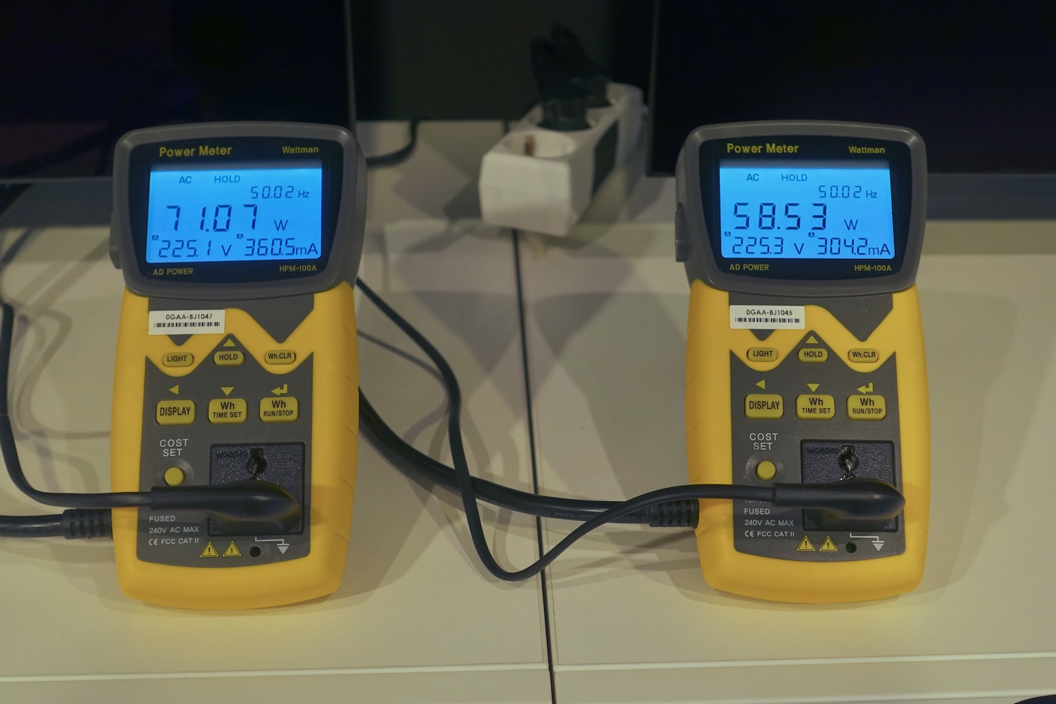 Samsung OLED Energieaufnahme