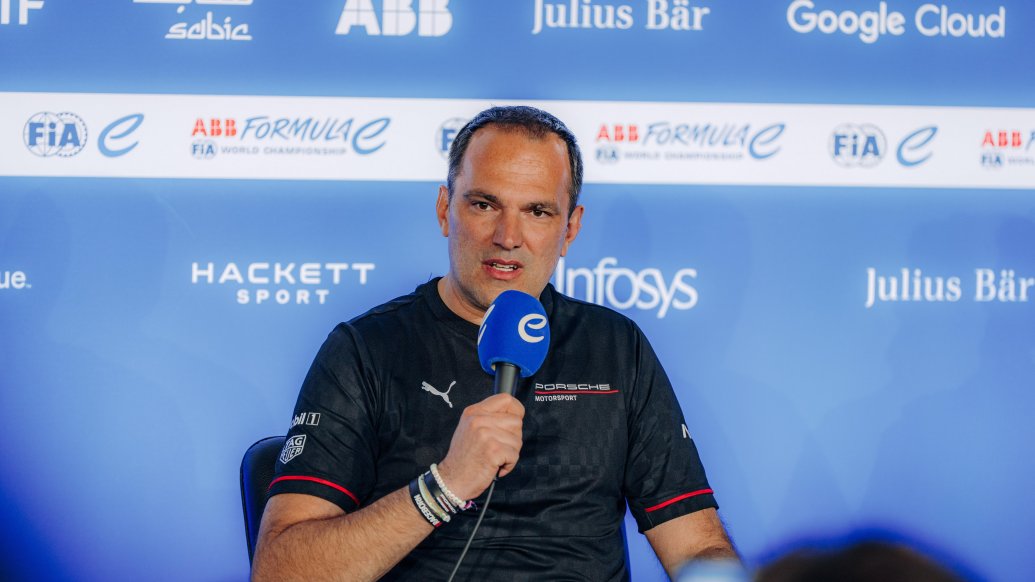 Florian Modlinger, Gesamtprojektleiter Formel E, Berlin E-Prix, 2026, Porsche AG