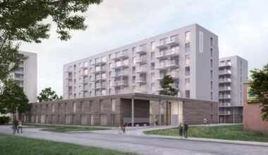 In Alt-Friedrichsfelde baut die HOWOGE 173 neue Wohnungen am Rosenfelder Ring.