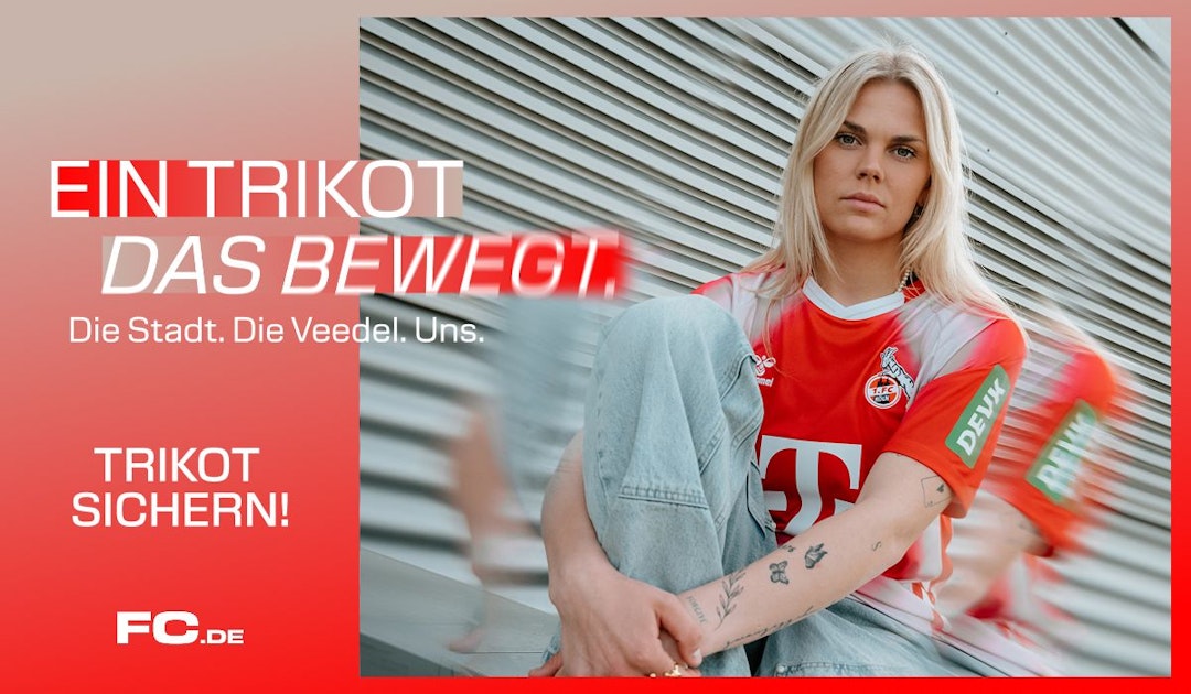 Frauen Sondertrikot 2025/26 – 1. FC Köln im FC Fanshop kaufen | hummel | Kölsche Mädche