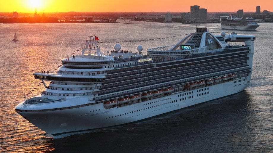 Es ist die "Caribbean Princess".