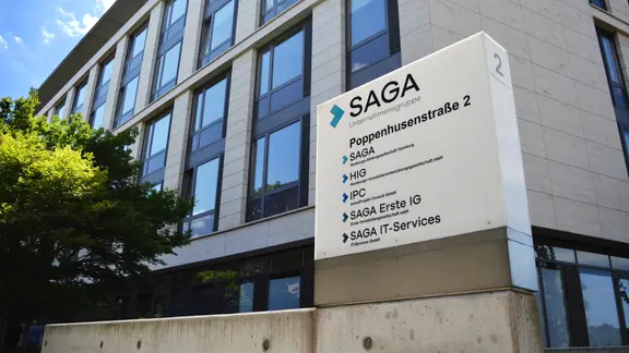 Die Sagazentrale in Hamburg-Nord | Saga/Marcel Nobis Die Sagazentrale in Hamburg-Nord