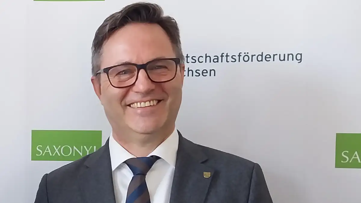 Thomas Horn ist Geschäftsführer der Wirtschaftsförderung Sachsen. Foto: Heiko Weckbrodt