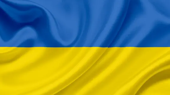 Die Flagge der Ukraine | Colourbox.de Die Flagge der Ukraine