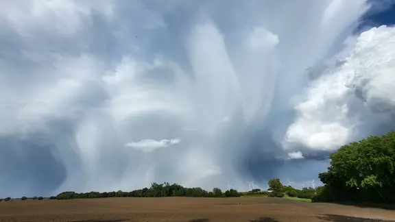 Gewitterwolken 