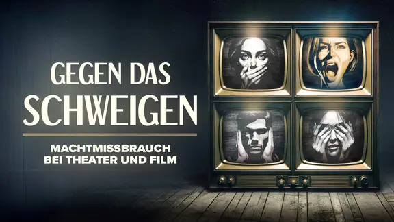 Eine Illustration zeigt vier gestapelte Fernseher auf denen Gesichter zu sehen sind. Nebendran steht ein Regiestuhl. | NDR/Illustration: Maximilian Klein Eine Illustration zeigt vier gestapelte Fernseher auf denen Gesichter zu sehen sind. Nebendran steht ein Regiestuhl.