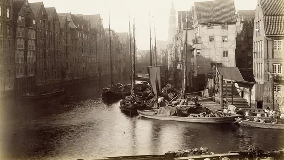 Eine historische Aufnahme aus dem Jahr 1883 von Georg Koppmann