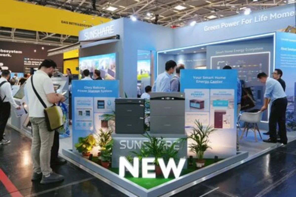 Sunshare präsentiert zukunftsweisende Heimspeicher-Lösungen auf der Intersolar Europe 2026