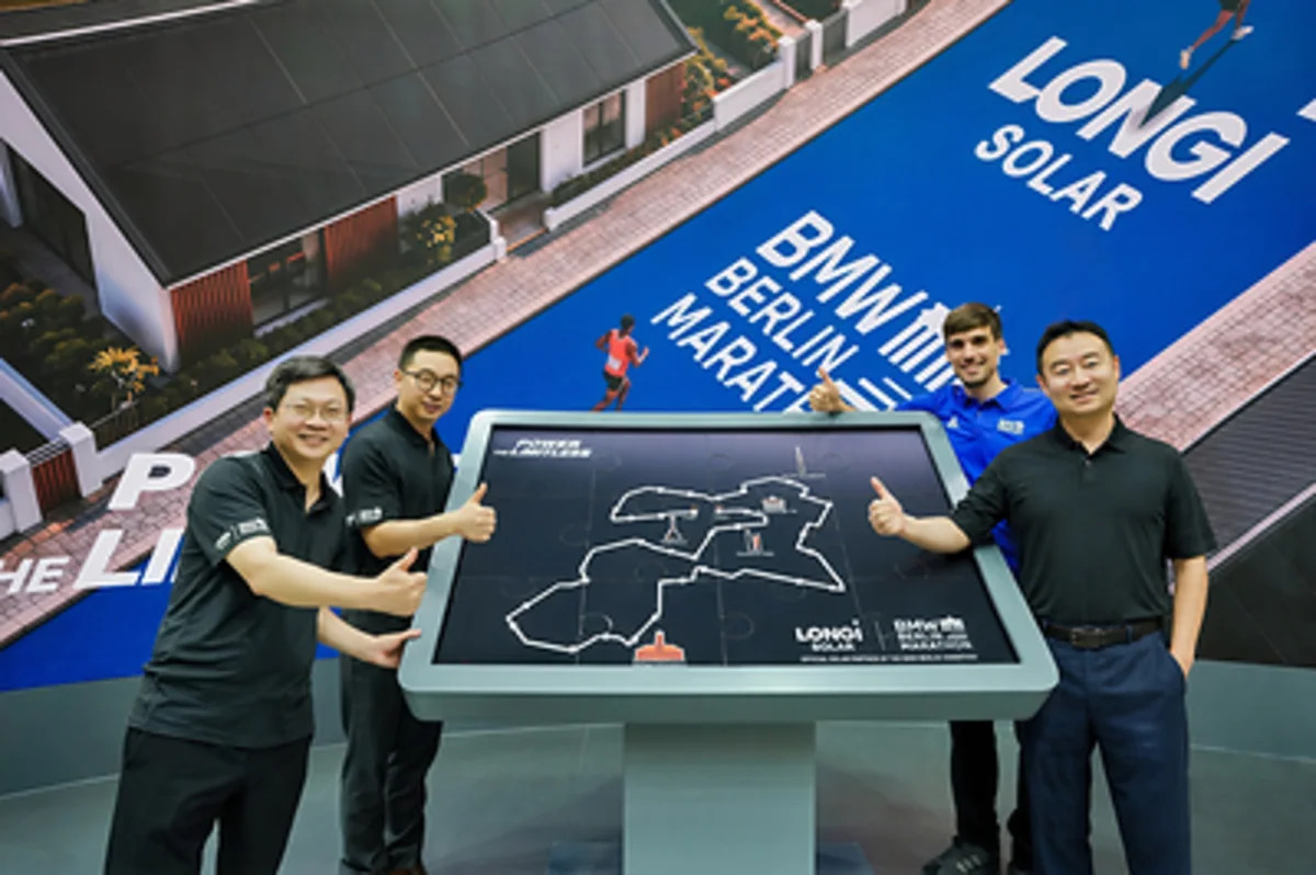 LONGi wird offizieller Partner des BMW BERLIN-MARATHON 2026