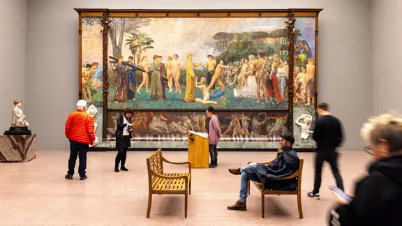 Leipzig, auf dem Foto Blick in einen Ausstellungsraum des Museums der bilden... | IMAGO / C3 Pictures Leipzig, auf dem Foto Blick in einen Ausstellungsraum des Museums der bilden...